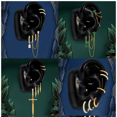 Curated Ear Piercing: Creating a Personalized Statement with Your Ear Jewelry