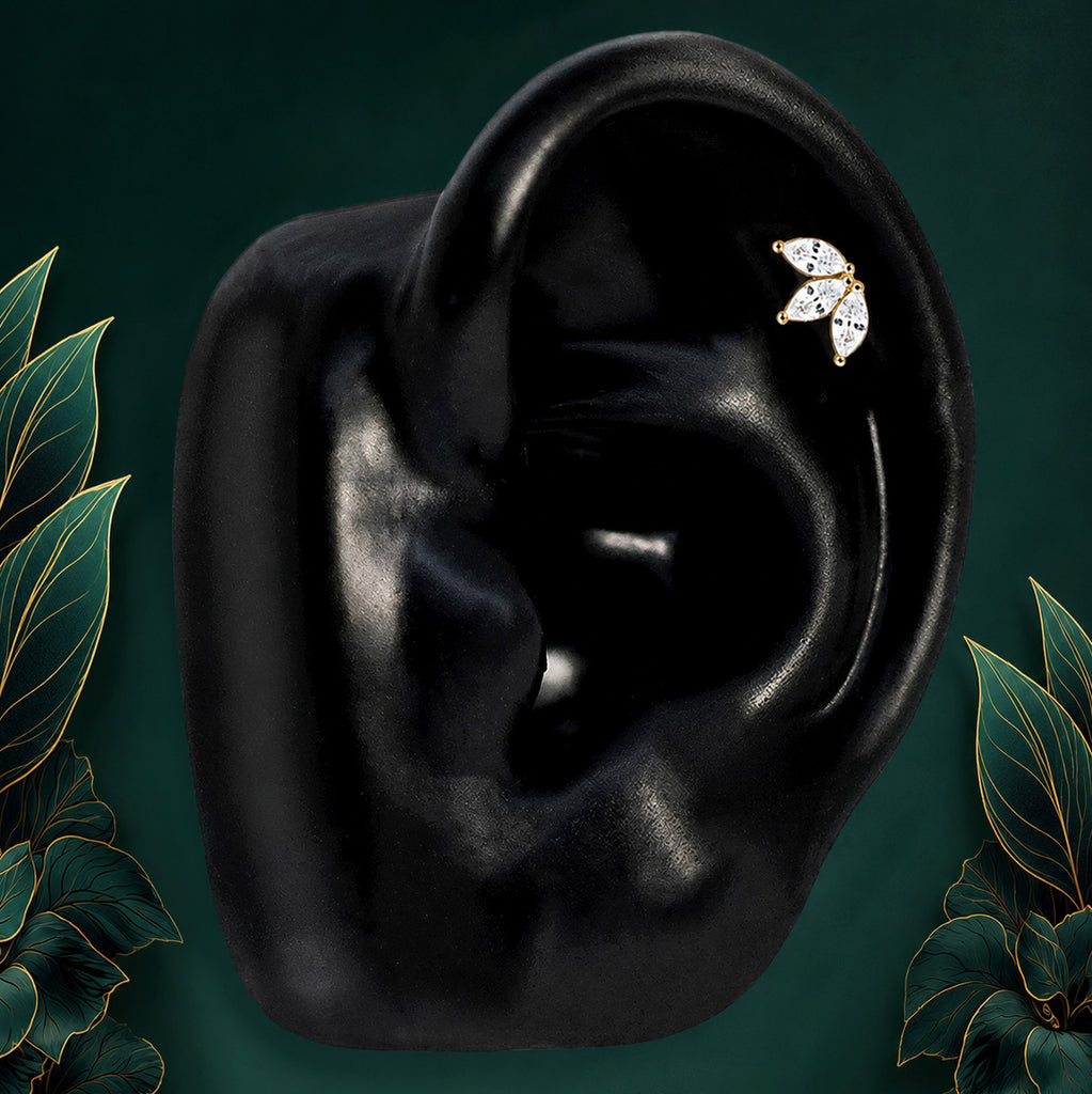 Bloom - Helix/Conch - White