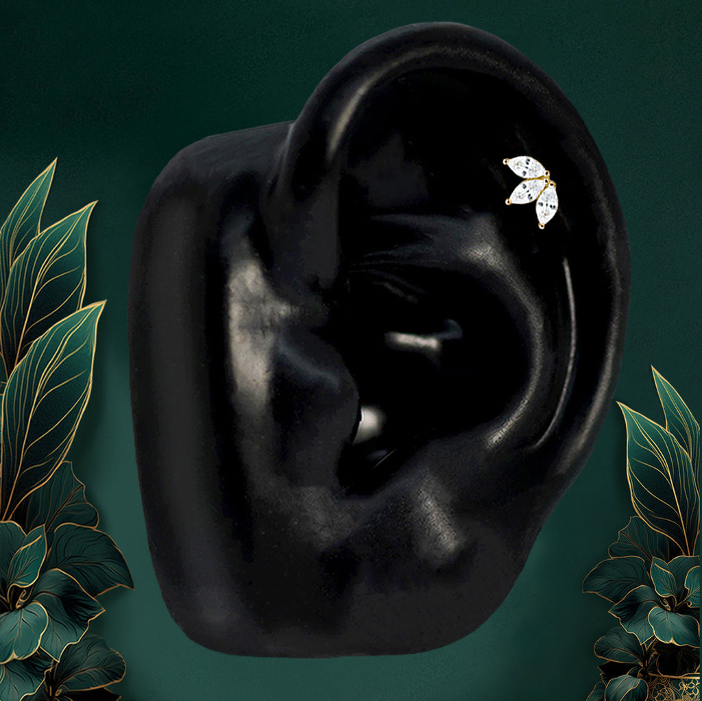 I Am Dazzling - Gift - Gold earring Stacks